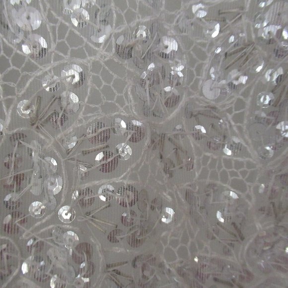 Amazing see through lace and sequined jacket - Picture 2 of 4